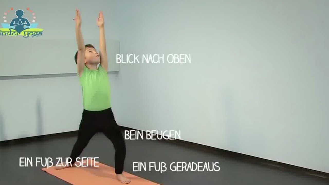 Yoga für Kinder: Krieger/Held