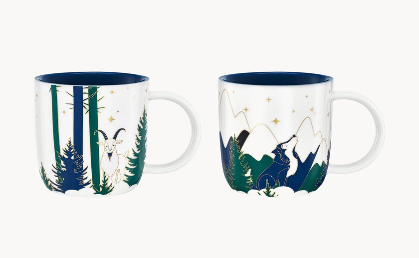Kuschelabend - Kusmi Tea Porzellan-Tassen Winter Kuschelabend - Kusmi Tea Porzellan-Tassen Winter