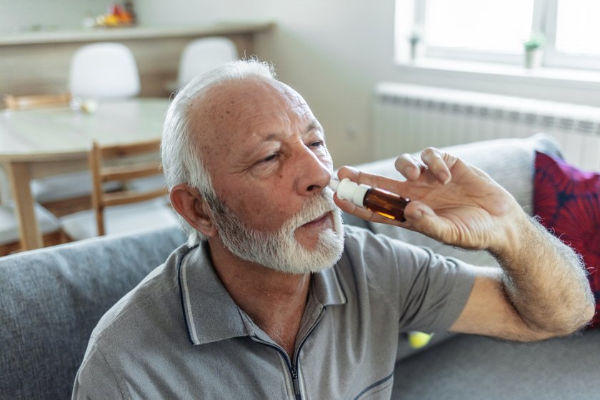 Abschwellendes Nasenspray zu viel verwenden