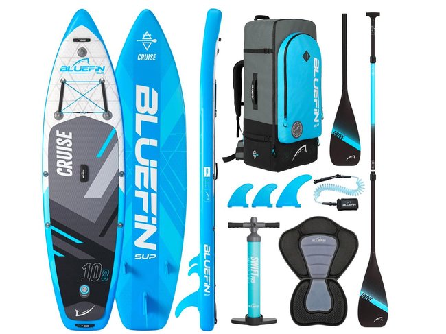 SUP Board Test – Bluefin Cruise 10.8 Legacy Blue SUP Board Test – Bluefin Cruise 10.8 Legacy Blue