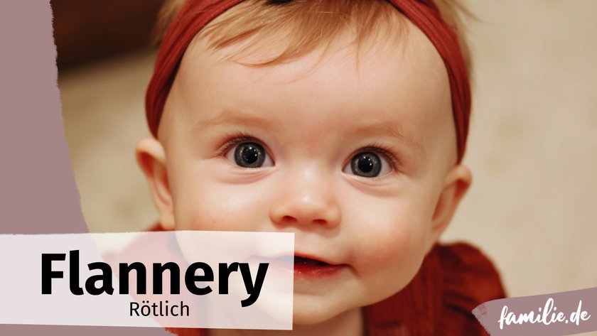 Mädchennamen Farbe rot Flannery Mädchennamen Farbe rot Flannery