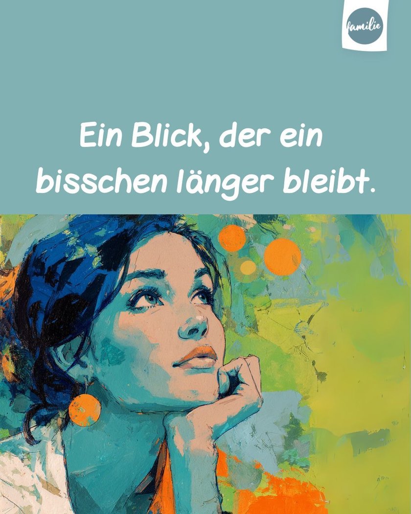 Ein Blick, der ein bisschen länger bleibt Ein Blick, der ein bisschen länger bleibt