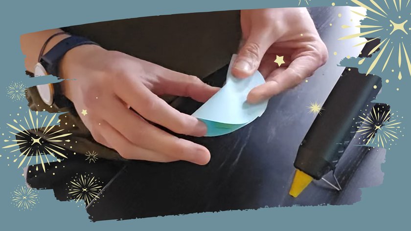 Mini-DIY: Glückskekse aus Papier zu Silvester - Schritt 4