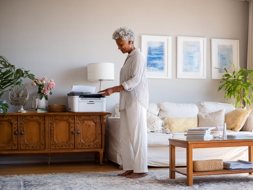 Boomerin nutzt Drucker