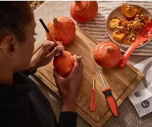 Herbst-Deko: Mit diesem Lidl-Set schnitzt du perfekte Halloween-Kürbisse!