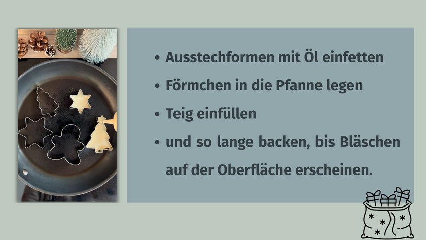 Weihnachts-Pfannkuchen