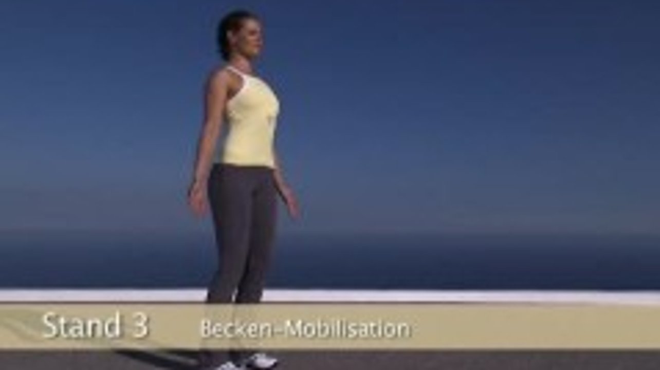 Fitness: Beckenmobilisation