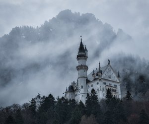 Bis heute unvollendet: Für dieses märchenhafte Schloss hatte sein Erbauer viel mehr geplant
