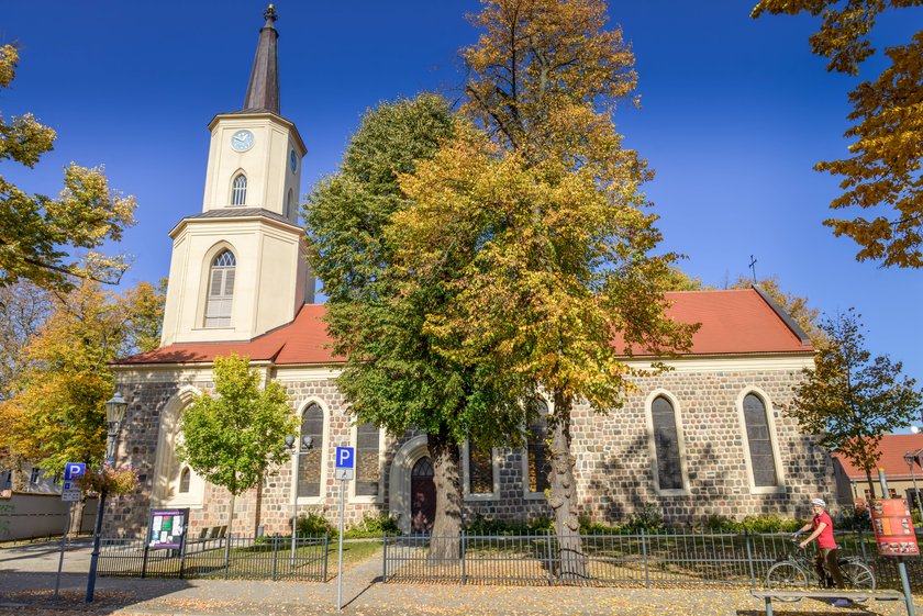 Die Andreaskirche befindet sich in der Altstadt von Teltow.