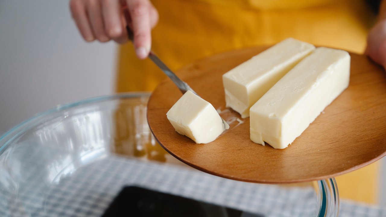 Butter entfaltet ihr feines Aroma, wenn sie sachte erwärmt wird.