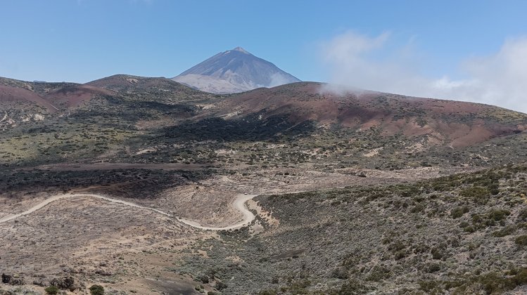 El Teide Nationalpark mit Pico del Teide El Teide Nationalpark mit Pico del Teide