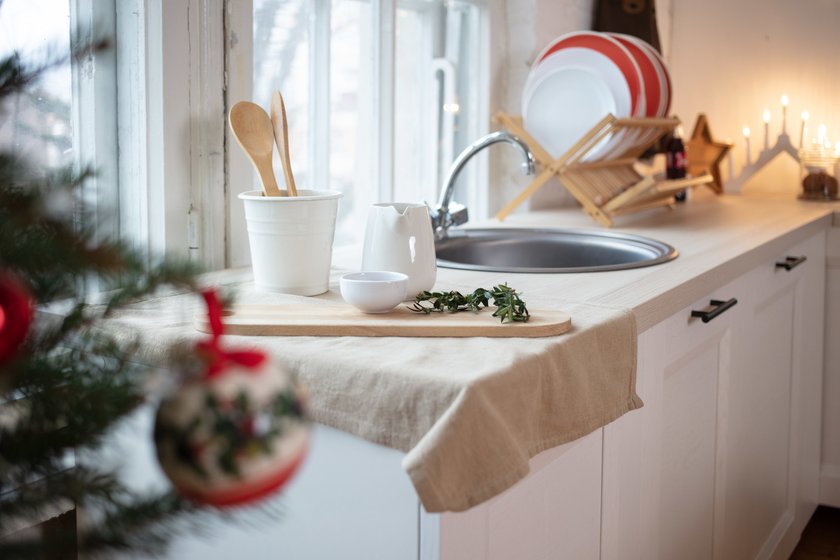 Christmas Tree By Table At Home Christmas Tree By Table At Home