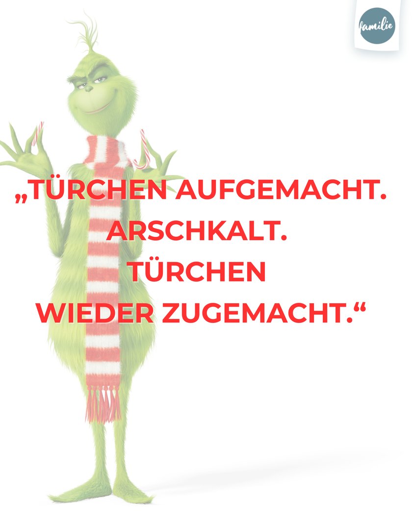 Böse Sprüche zu Weihnachten - Arschkalt