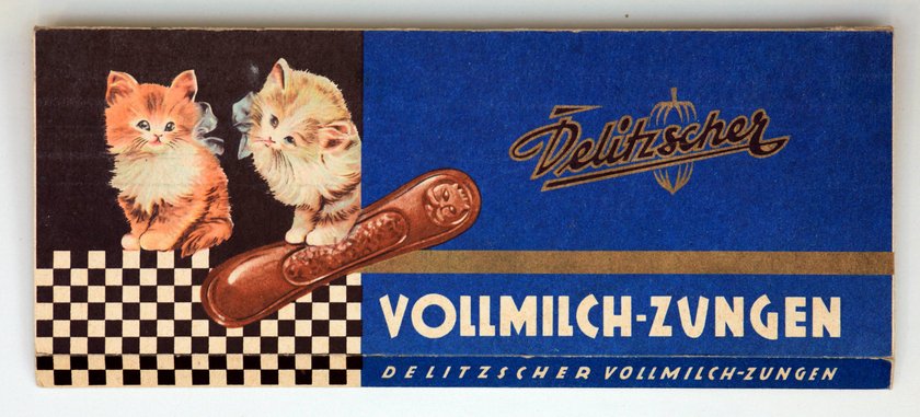 DDR-Schokolade: Katzenzungen