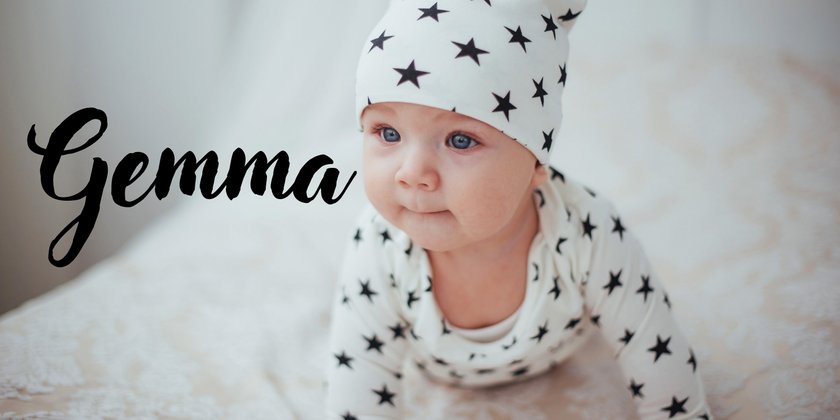 #10 Namen mit der Bedeutung „Stern“: Gemma