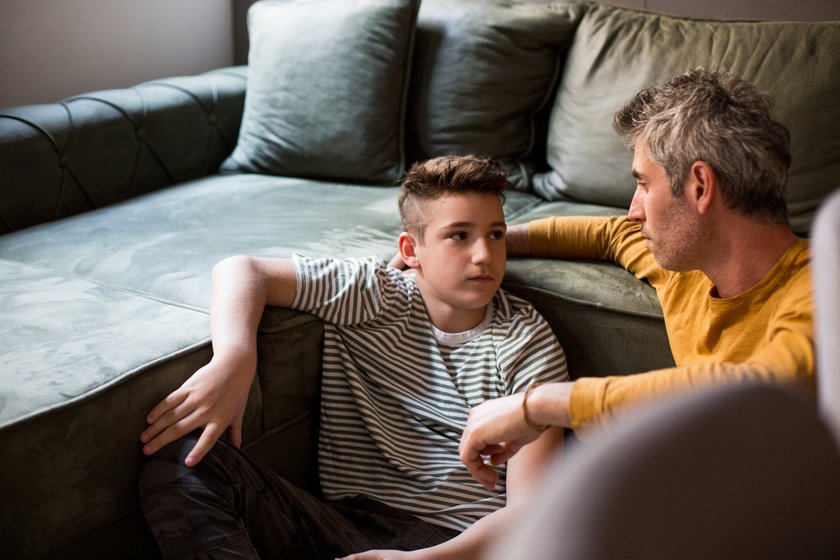 Kind emotional überfordert: Vermeidung 