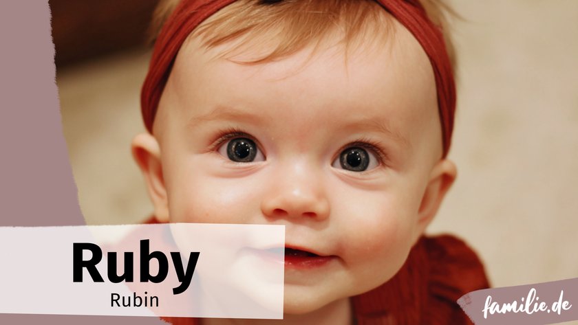 Mädchennamen Farbe Rot Ruby Mädchennamen Farbe Rot Ruby