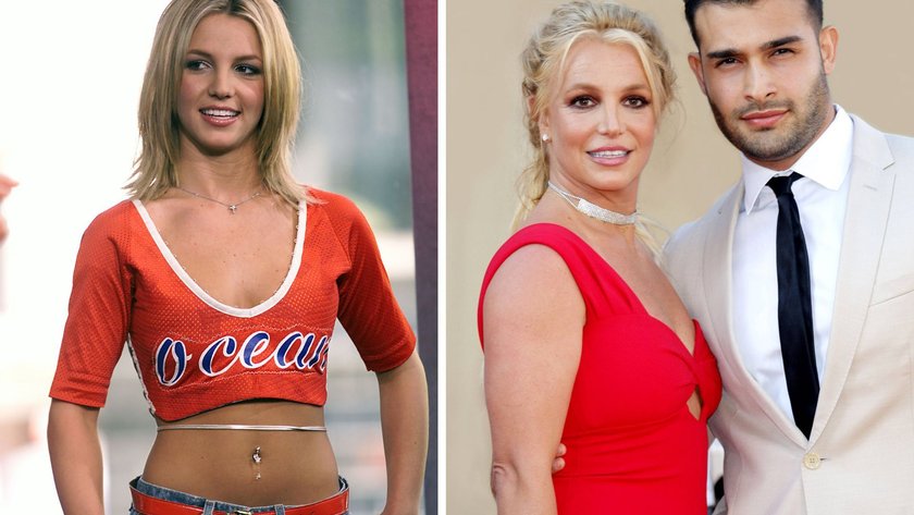 Britney Spears damals und heute