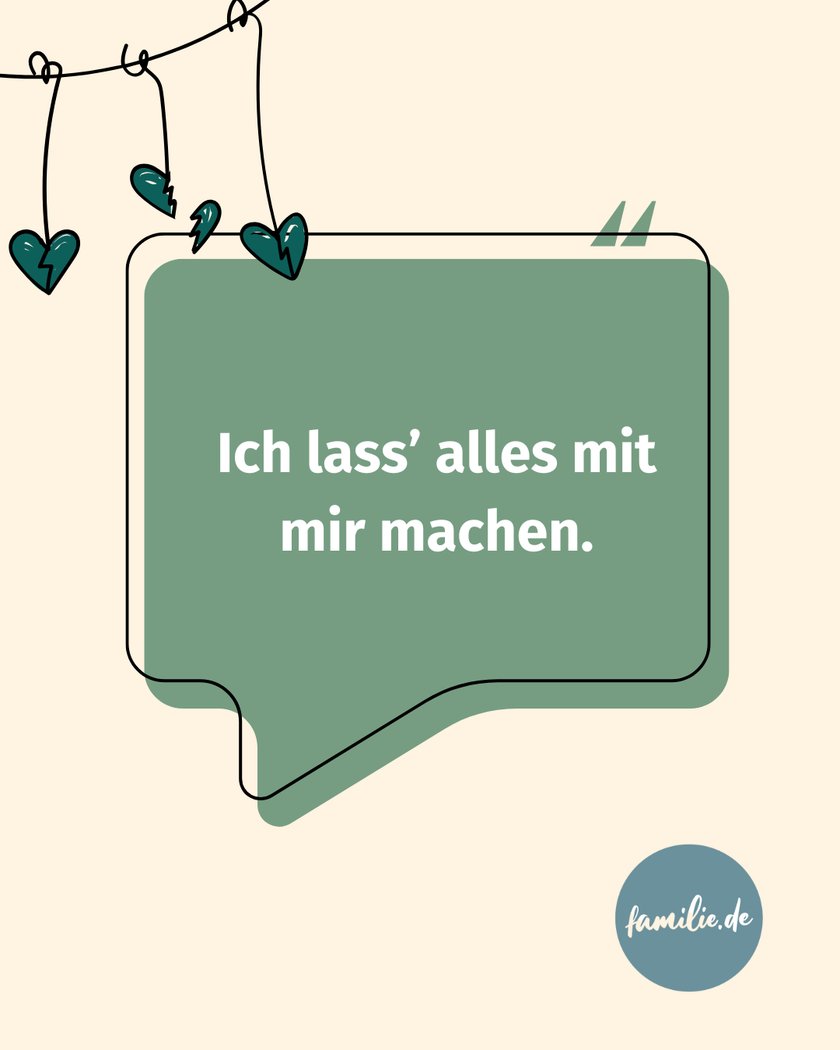 Kompromisse in einer Beziehung: Ich lass' alles mit mir machen Kompromisse in einer Beziehung: Ich lass' alles mit mir machen
