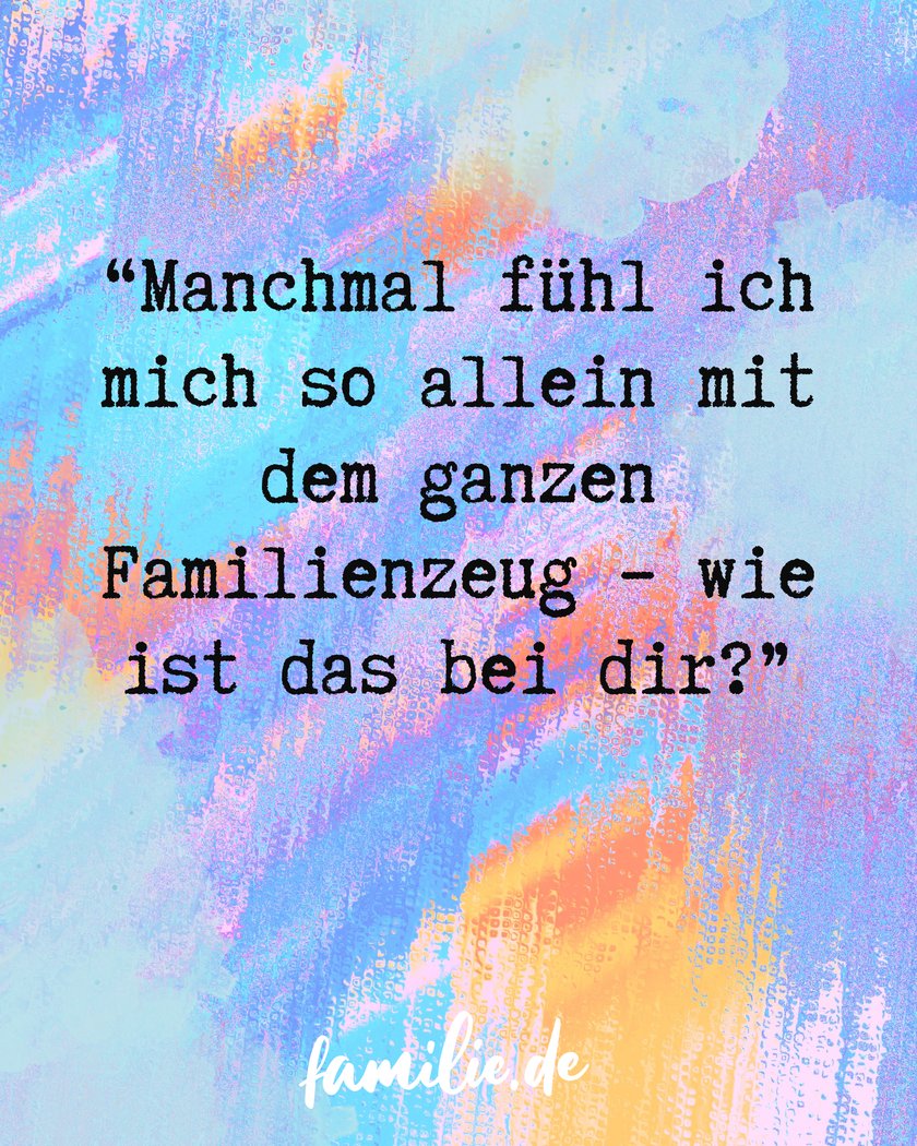 Sätze Elternfreundschaften schließen - gemeinsame Alltagsprobleme