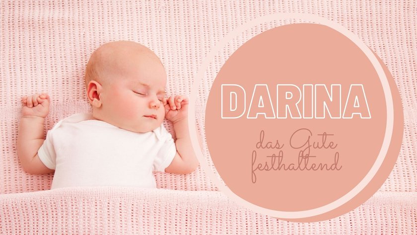 #3 Tschechische Babynamen: Darina