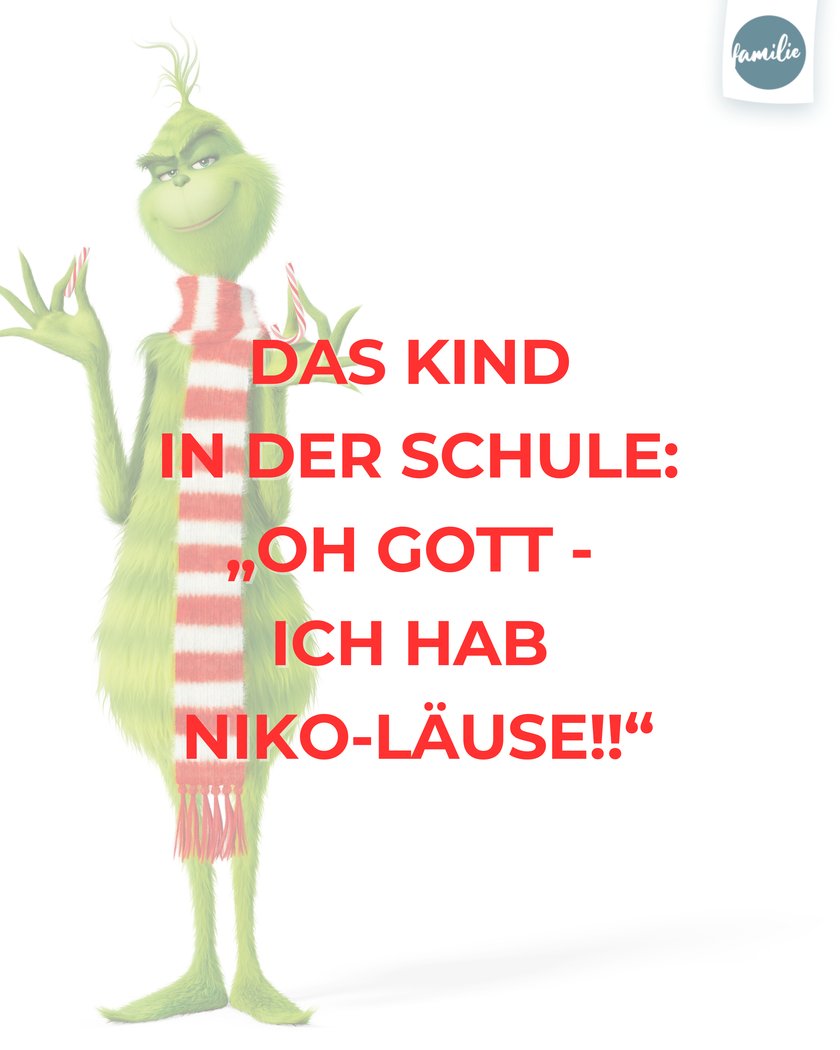 Böse Sprüche zu Weihnachten - Niko-Läuse