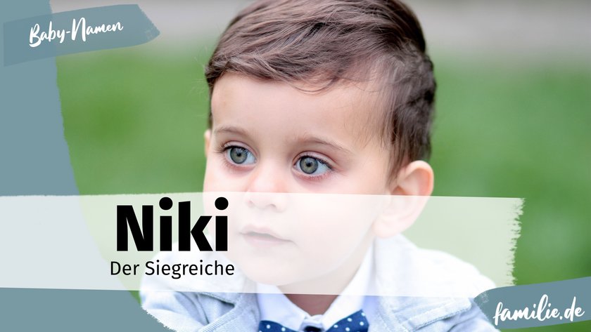 Jungennamen mit IE oder I am Ende - Niki Jungennamen mit IE oder I am Ende - Niki