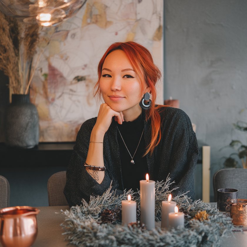 Adventskranz soziale Schicht