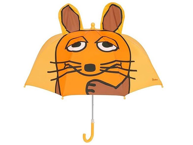 Regenschirm für Kinder – Playshoes Stockschirm 3D Die Maus Regenschirm für Kinder – Playshoes Stockschirm 3D Die Maus