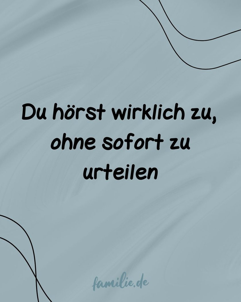 Du hörst wirklich zu Du hörst wirklich zu