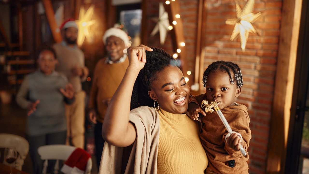 Silvester mit Kleinkind