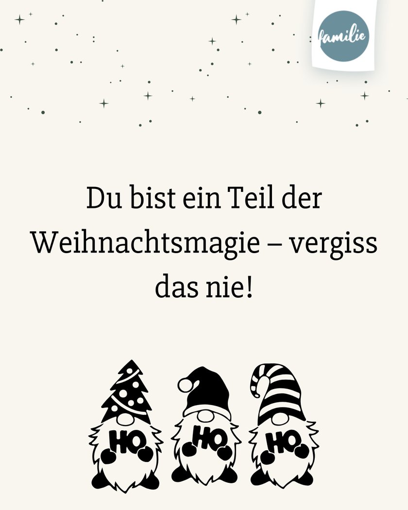 Adventskalender Sprüche  - Weihnachtszauber