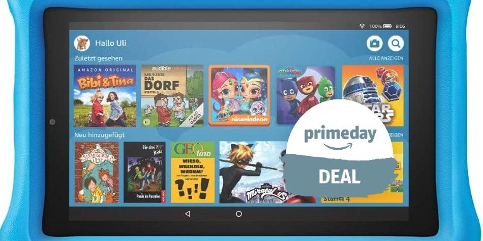 Nur noch heute: Amazon Fire HD Kids bis zu 50 % günstiger Nur noch heute: Amazon Fire HD Kids bis zu 50 % günstiger