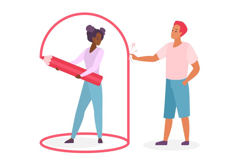 Du lässt niemanden richtig an dich ran