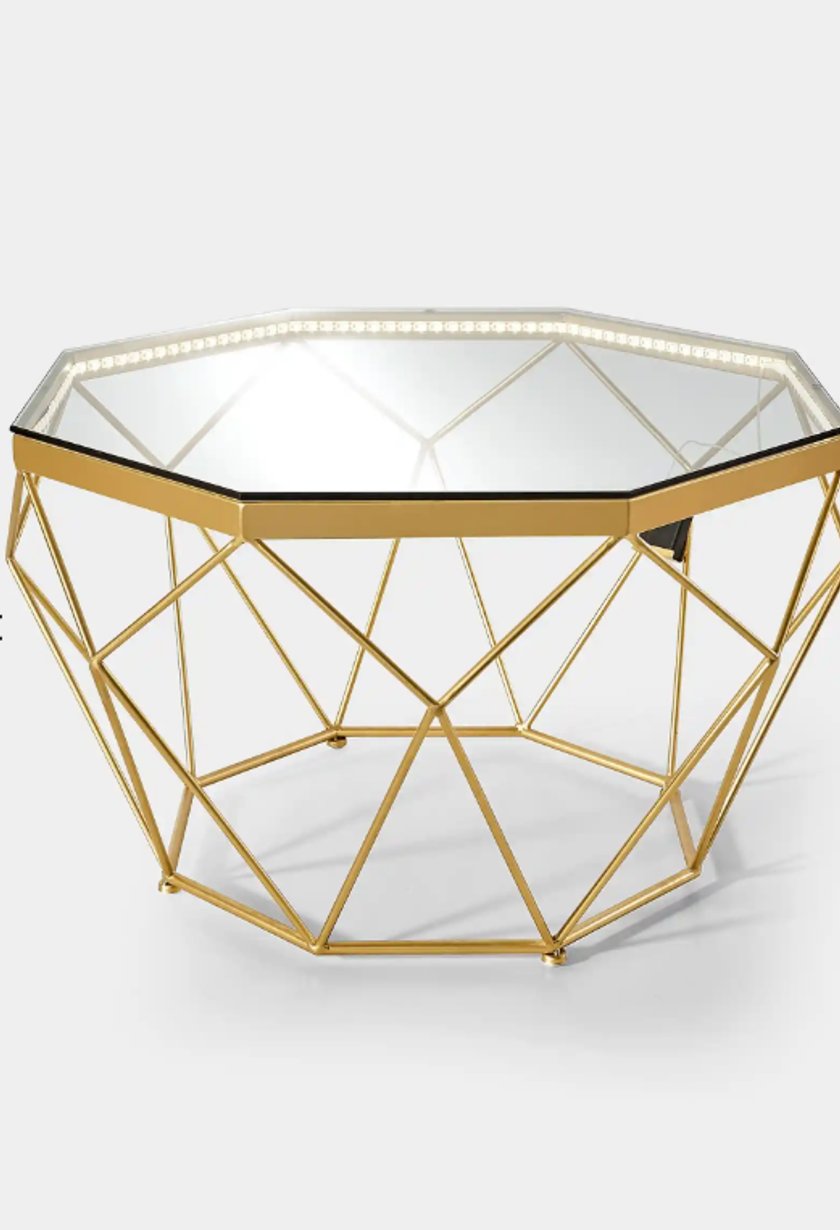 Couchtisch mit LED Couchtisch mit LED