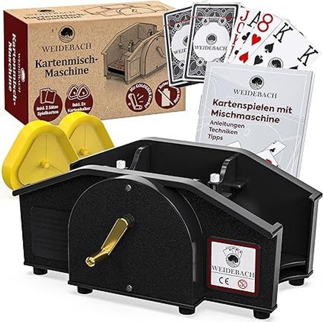 Kartenmischmaschine von Weidebach Kartenmischmaschine von Weidebach