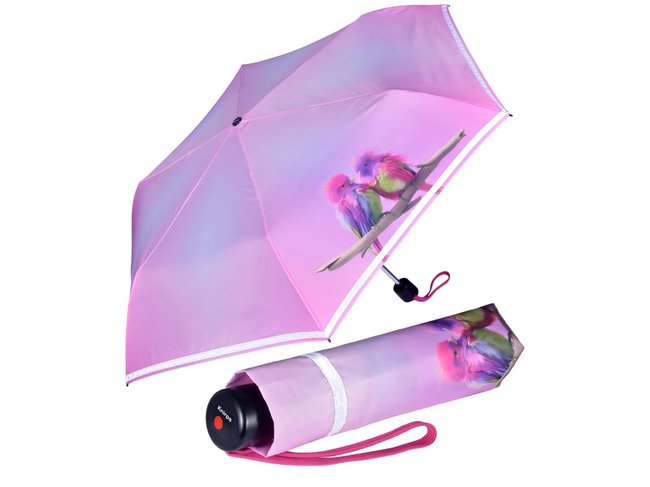 Regenschirme für Kinder – Knirps 4Kids reflective Rainbow Canaries Regenschirme für Kinder – Knirps 4Kids reflective Rainbow Canaries