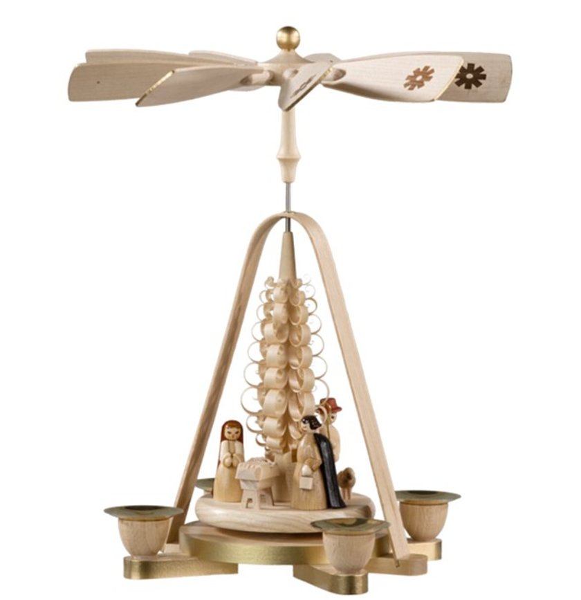 Käthe Wohlfahrt Deko: Pyramide Heilige Nacht