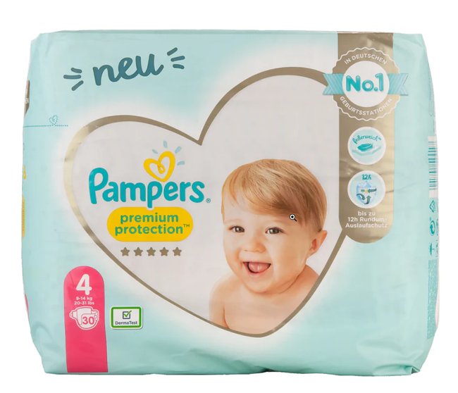 Windel-Test Pampers premium protection