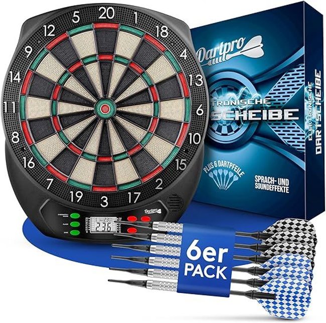 Elektronische Dartscheibe von DartPro Elektronische Dartscheibe von DartPro