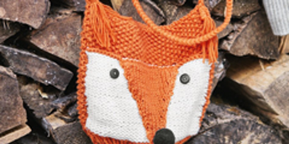 Ausgefuchst! So stricken Sie eine Kinder-Tasche Ausgefuchst! So stricken Sie eine Kinder-Tasche