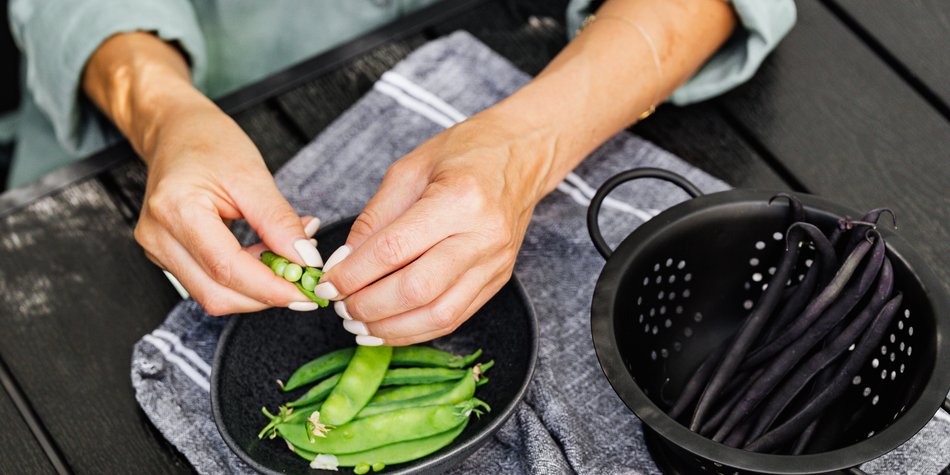 Zuckerschoten roh essen: Sind sie dafür geeignet? Zuckerschoten roh essen: Sind sie dafür geeignet?