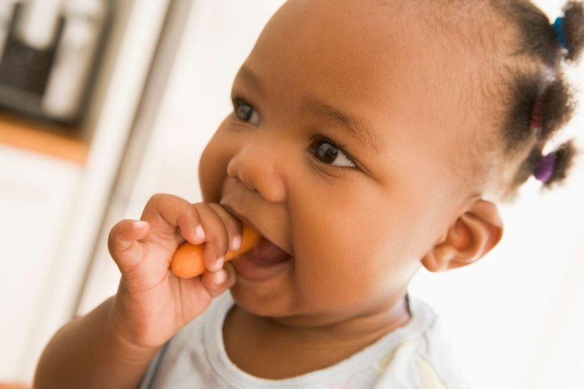 Fingerfood fürs Baby: Gekochte Karottenstückchen