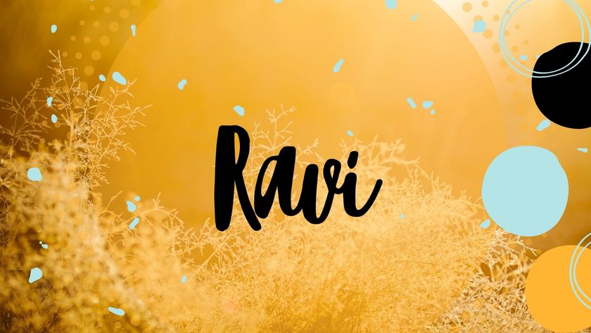 Babynamen mit der Bedeutung „Sonne": Ravi