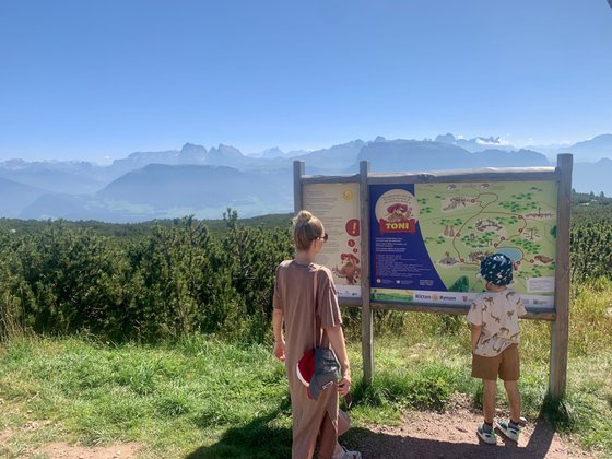 Ritten Südtirol: Familienwanderweg Ritten Südtirol: Familienwanderweg