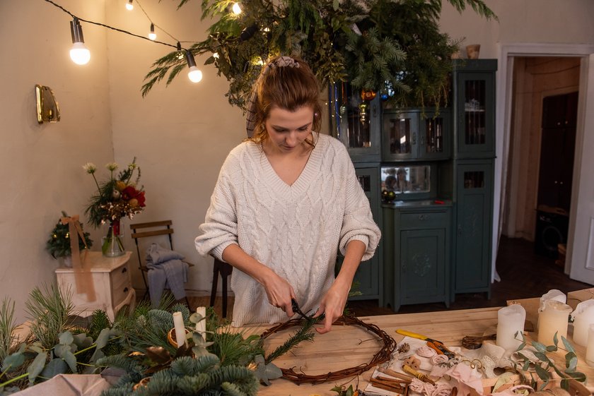 DIY Adventskranz oder Gekaufter