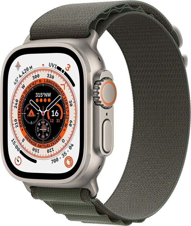 Fitnesstracker und Smartwatches Test: Apple Watch Ultra 