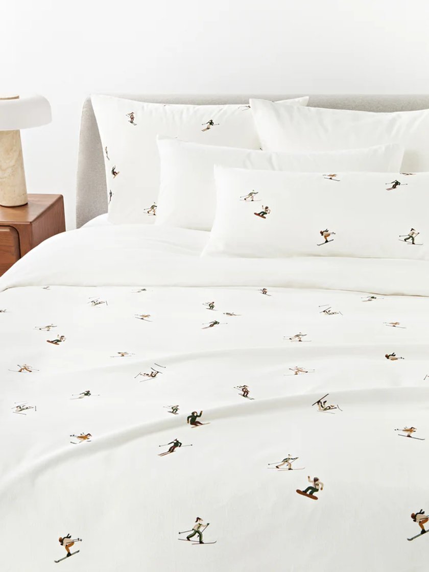 Flanell-Bettdeckenbezug Aveline Flanell-Bettdeckenbezug Aveline