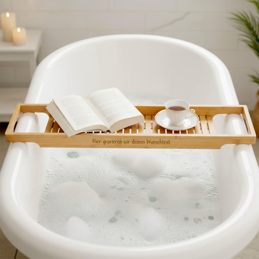 Schwiegertochter Geschenke: Badewannen-Butler Schwiegertochter Geschenke: Badewannen-Butler