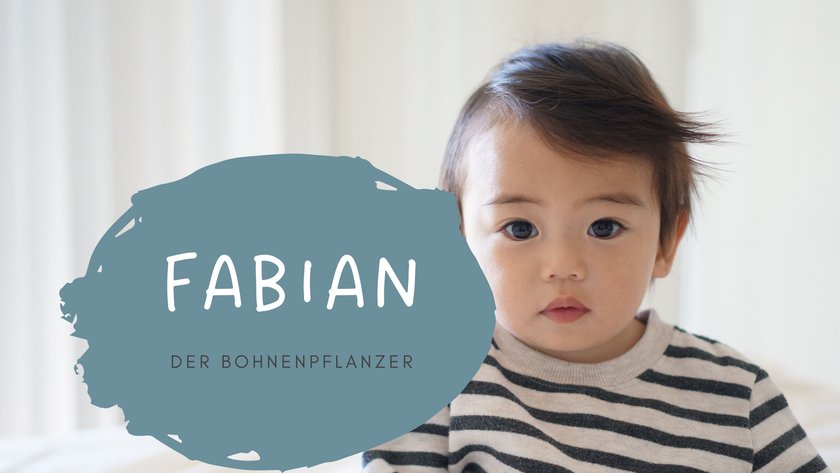 Jungennamen, die out sind Fabian Jungennamen, die out sind Fabian